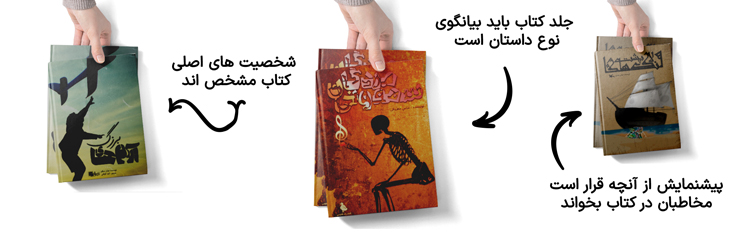نکات طراحی جلد کتاب